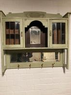 Vintage Spiegel Kapstok met Kastje, Antiek en Kunst, Antiek | Meubels | Kasten, Ophalen