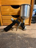 Verfspuit Pistool op campresor, Doe-het-zelf en Verbouw, Schildersmaterialen, Ophalen of Verzenden, Nieuw, Verfspuit of Verfpomp