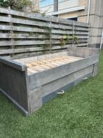 Steigerhout bed, 2 pers., Huis en Inrichting, Slaapkamer | Slaapbanken, Gebruikt, 90 cm, Tweepersoons, Ophalen of Verzenden
