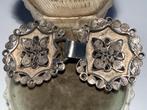 GEKEURD ANTIEK ZILVER HAAKSLOT VOOR KLEDERDRACHT KETTING, Sieraden, Tassen en Uiterlijk, Verzenden, Zilver, Overige typen