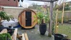 Barrelsauna 8 ft. | 5mnd oud incl. factuur en garantie, Complete sauna, Zo goed als nieuw, Ophalen, Fins of Traditioneel