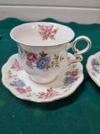 kop en schotel royal ascot, Antiek en Kunst, Antiek | Servies los, Ophalen of Verzenden