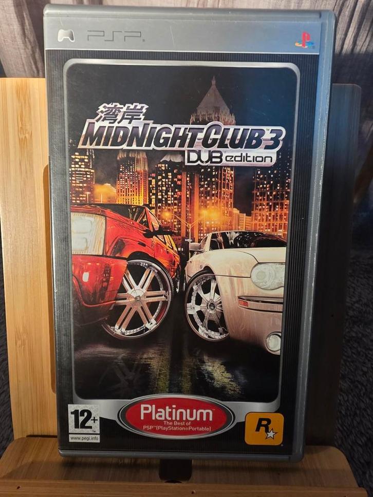 Midnight Club 3 Dub Edition - PSP, Spelcomputers en Games, Games | Sony PlayStation Portable, Gebruikt, Racen en Vliegen, 2 spelers