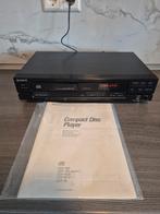 Sony CDP-190 CD-speler met handleiding – werkt goed, Ophalen of Verzenden, Zo goed als nieuw, Sony