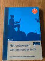 Het ontwerpen van een onderzoek - 5e druk, Ophalen of Verzenden, Gamma, Zo goed als nieuw, HBO