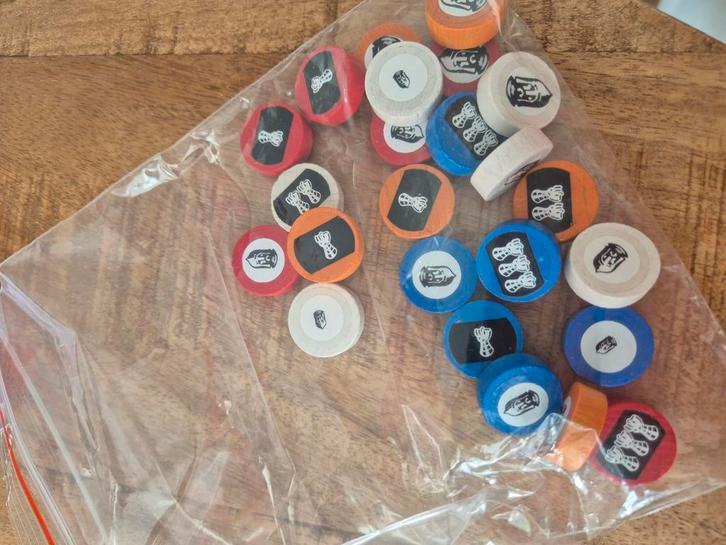 Losse ridderfiches van Steden&ridders Kolonisten van Catan, Hobby en Vrije tijd, Gezelschapsspellen | Bordspellen, Zo goed als nieuw