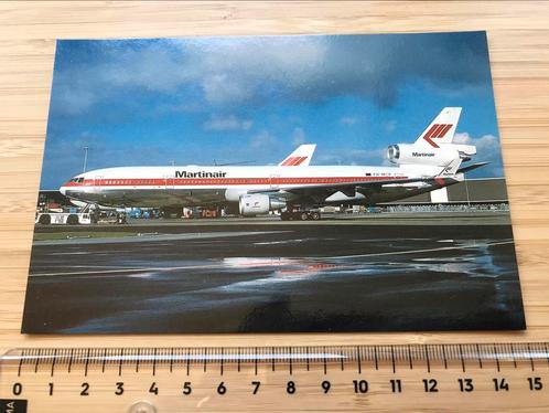 Martinair MD-11 PH-MCP Ansichtkaart Luchtvaart Schiphol, Verzamelen, Luchtvaart en Vliegtuigspotten, Zo goed als nieuw, Kaart, Foto of Prent