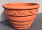 Grote 45cm oud Hollandse kwaliteit zware terracotta pot, Tuin en Terras, Bloempotten, 40 cm of meer, Rond, Zo goed als nieuw, Minder dan 40 cm
