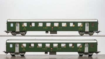 LIMA: set van 2 SBB-CFF 6601 rijtuigen 2eklas voor H0-spoor beschikbaar voor biedingen