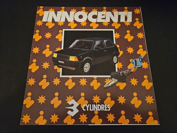Brochure Innocenti S / SL / SE, Boeken, Auto's | Folders en Tijdschriften, Zo goed als nieuw, Overige merken, Ophalen of Verzenden