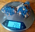 Prachtige Azuriet met Sugar Druzy, Ophalen of Verzenden, Mineraal