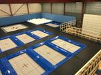 Trampoline park te koop - Eurotramp, Ophalen, Maat 36 t/m 42, Zo goed als nieuw, Blauw