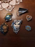Lot vintage broches, Verzamelen, Speldjes, Pins en Buttons, Ophalen of Verzenden, Zo goed als nieuw, Figuurtje, Speldje of Pin