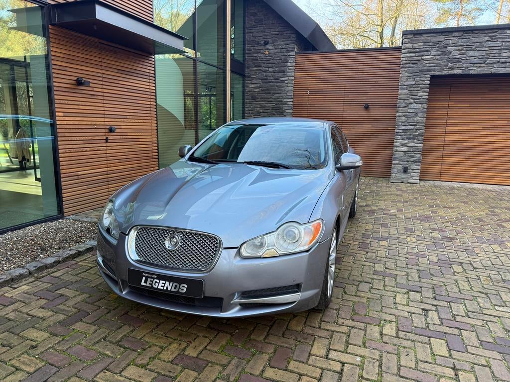 Jaguar XF 3.0 V6 AUT 2008 Grijs, Auto's, Jaguar, Bedrijf, Te koop, XF, ABS, Achteruitrijcamera, Airbags, Airconditioning, Alarm