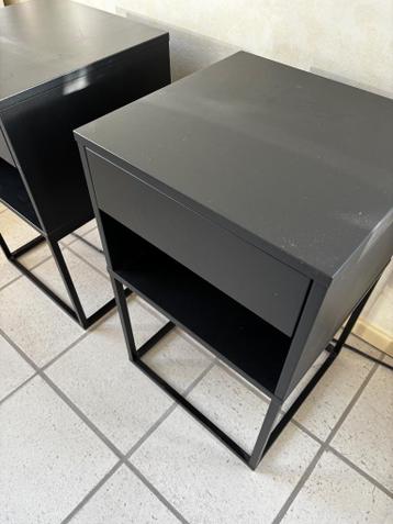 Nachtkastjes ikea vikhammer - afbeelding 3
