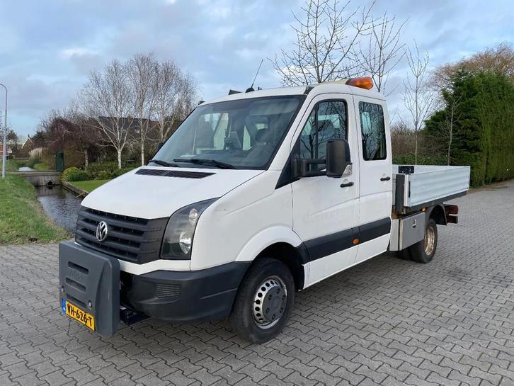 Volkswagen Crafter 46 dubbele cabine (bj 2014), Auto's, Bestelauto's, Bedrijf, Te koop, Volkswagen, Diesel, Euro 5, Handgeschakeld
