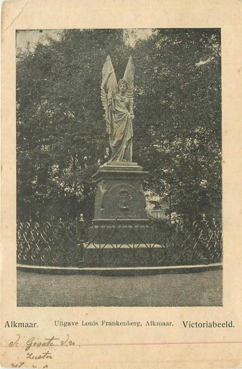 (381-444-041) Alkmaar Victoriabeeld, Verzamelen, Ansichtkaarten | Nederland, Noord-Holland, Verzenden