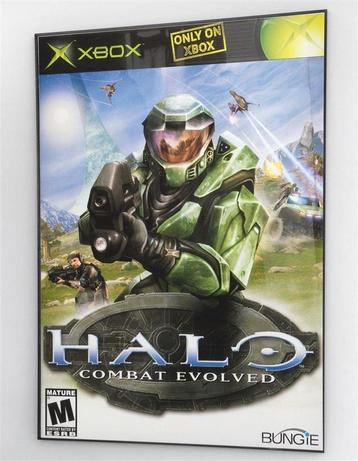 HALO | XBOX Cover 50x70 cm Retro Videogame Poster beschikbaar voor biedingen
