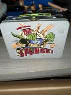 SPONGEBOB SQUAREPANTS Embossed Tin Box Lunch Box 2011, Ophalen of Verzenden, Gebruikt