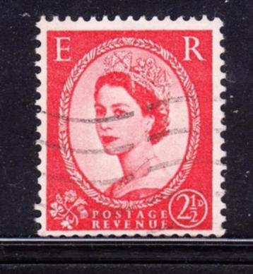 13 - Engeland michel 322xZ gestempeld , koning Elizabeth II  beschikbaar voor biedingen