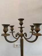 Mooie bronzen kandelaar. In zeer goede staat., Ophalen of Verzenden, Koper of Brons