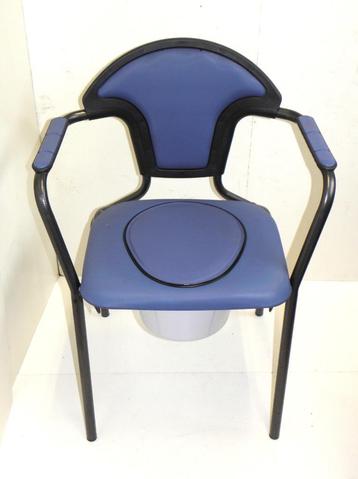 Nette blauwe Postoel, Toiletstoel beschikbaar voor biedingen