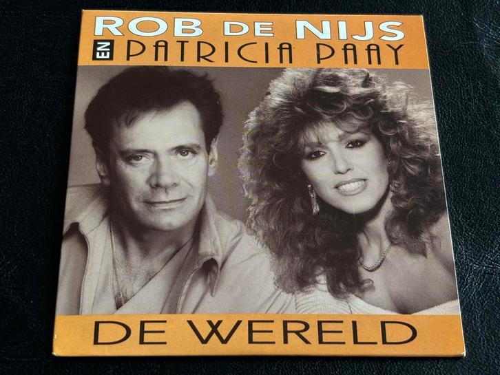 Rob de Nijs & Patricia Paay - De Wereld (CD Single), Cd's en Dvd's, Cd Singles, Nederlandstalig, Ophalen of Verzenden
