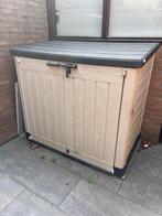Kunststof kliko berging voor 2 containers, Ophalen, Zo goed als nieuw, Kunststof, Containerberging