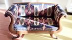 Antieke 2-persoons sofa 1800-1830 met art deco bekleding, Ophalen, Gebruikt, 150 tot 200 cm, Tweepersoons