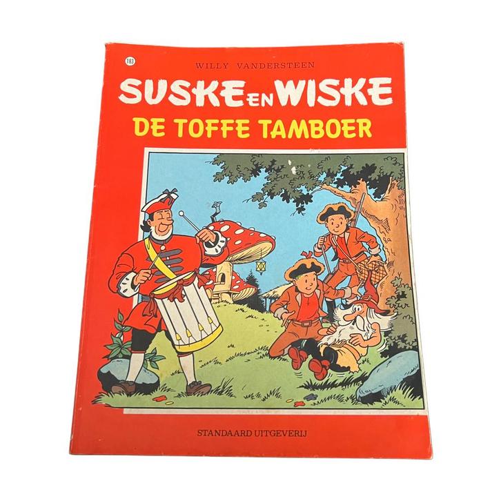 Suske en Wiske 183 – De Toffe Tamboer 1981 | Collectors item, Boeken, Stripboeken, Gelezen, Eén stripboek, Ophalen of Verzenden