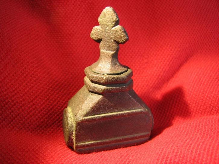bodemvondst, uiterst zeldzame middeleeuwse Chrismatorium, Antiek en Kunst, Antiek | Koper en Brons, Brons, Ophalen of Verzenden