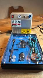 HBM Airbrush & compressor voor modelbouw, Ophalen of Verzenden, Zo goed als nieuw, Groter dan 1:32, Overige merken