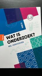Wat is onderzoek? - Nel Verhoeven, Verzenden, Zo goed als nieuw, HBO