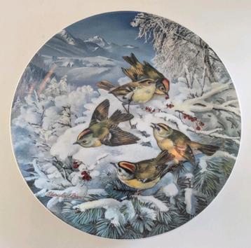 Wandbord met echtheid certificaat - Ursula Band - Vogels beschikbaar voor biedingen