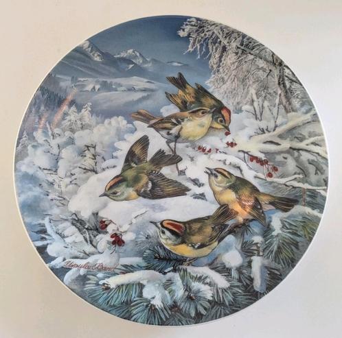 Wandbord met echtheid certificaat - Ursula Band - Vogels, Antiek en Kunst, Antiek | Wandborden en Tegels, Ophalen of Verzenden