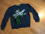 H&M Trui met Pailletten Dino - Maat 122/128, Jongen of Meisje, Trui of Vest, H&M, Ophalen of Verzenden