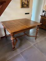 == Mooie, uitschuifbare eetkamertafel ==, Ophalen, Gebruikt, 50 tot 100 cm, Vijf personen of meer