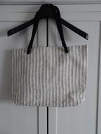 shopper strandtas canvas tas NEUW 35x50cm, Nieuw, Shopper, Ophalen of Verzenden, Wit