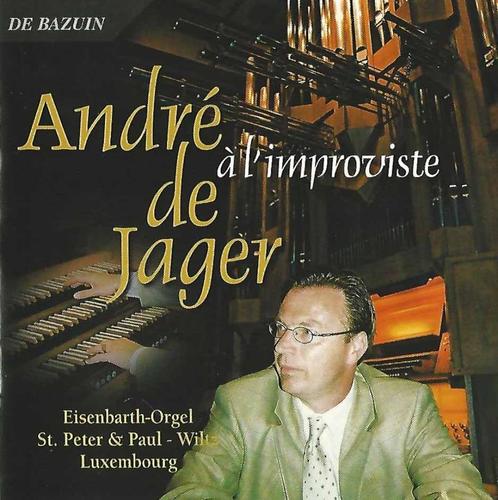 OrgelCD: André de Jager - a l improviste - Luxembourg, Cd's en Dvd's, Cd's | Religie en Gospel, Zo goed als nieuw, Koren of Klassiek