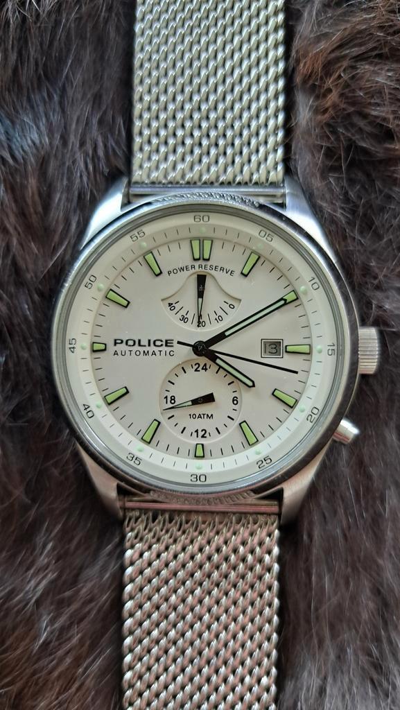 Police Automatisch Horloge - Stijlvol en Betrouwbaar, Sieraden, Tassen en Uiterlijk, Horloges | Heren, Zo goed als nieuw, Polshorloge