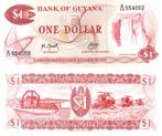 Guyana 1 dollar 1992 - UNC, Postzegels en Munten, Bankbiljetten | Amerika, Los biljet, Zuid-Amerika, Verzenden