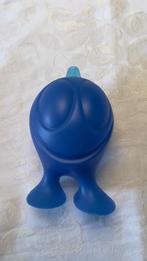 Te koop, alessi knoflookpotje donker blauw, Ophalen of Verzenden, Zo goed als nieuw, Overige materialen, Pot, Bus of Blik