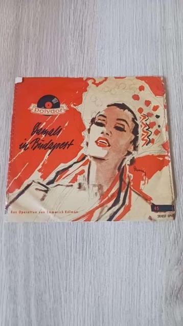 Emmerich Kálmán - Damals in Budapest (7-inch single) beschikbaar voor biedingen