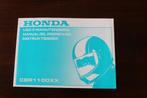 Honda CBR1100XX 1999 motorfiets instructie boekje CBR 1100, Motoren, Ophalen of Verzenden, Honda