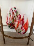 2 Fidrio kleurrijke vazen, Ophalen, Overige kleuren, Minder dan 50 cm, Glas