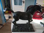 Bronzen paard sculptuur, jaren '60/'70, Antiek en Kunst, Kunst | Beelden en Houtsnijwerken, Ophalen of Verzenden