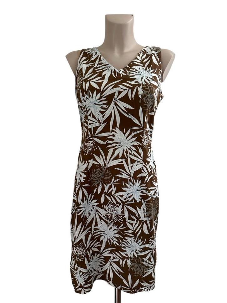 Kyra en Ko jurk M, Kleding | Dames, Jurken, Zo goed als nieuw, Maat 38/40 (M), Bruin, Knielengte, Ophalen of Verzenden