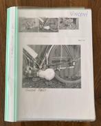 Unieke Map met documentatie bromfietsen Merknaam letter V, Fietsen en Brommers, Handleidingen en Instructieboekjes, Verzenden