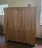 Grote eiken kast Goosens, Huis en Inrichting, Kasten | Computermeubels, Ophalen, Zo goed als nieuw, 70 tot 120 cm, 120 tot 170 cm