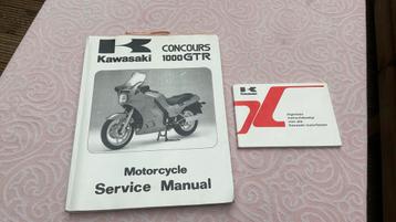 Service Manual voor de Kawasaki 1000 GTR beschikbaar voor biedingen